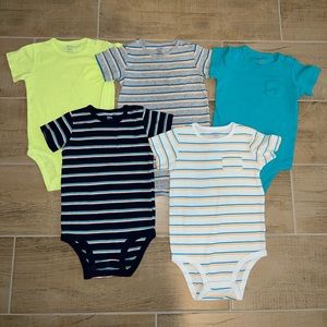 Bundle of 12 MOS Onsie by Carters for Boys